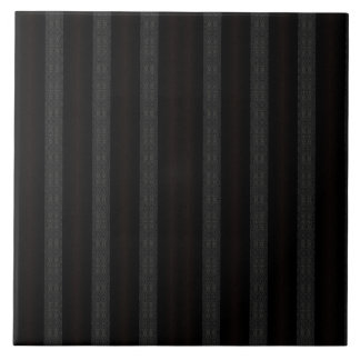 Black Geometric Pattern – Modern Minimalist Design Tile