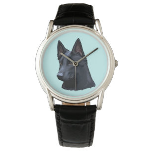 Black German Shepherd Dog Watch