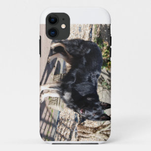 black german shepherd full.png iPhone 11 case