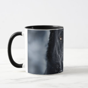 Black German Shepherd Mug