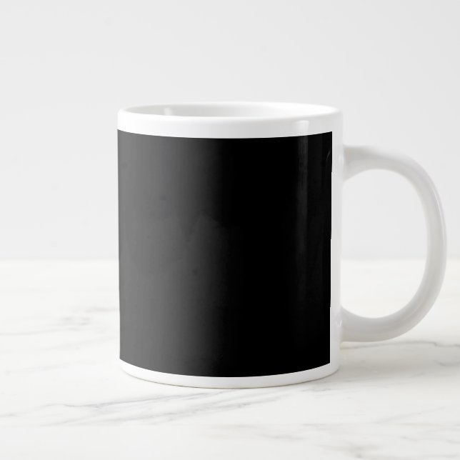 Black GIANT Mug (Right)