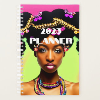 Black girl 2023 Planner