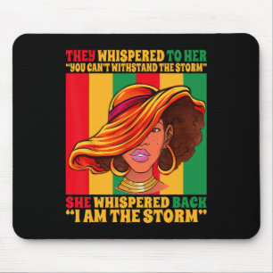 Black Girl African American Juneteenth I Am The St Mouse Mat