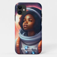 BLACK GIRL ASTRONAUT INSPIRATION ART