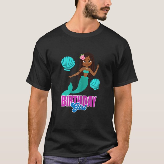 Black Girl Birthday Melanin Women Sista Cute 2nd B T-Shirt (Front)