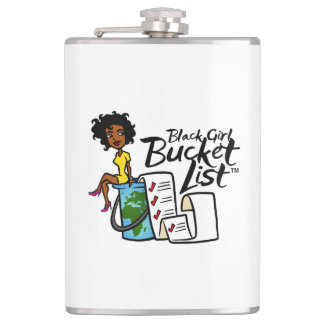 Black Girl Bucket List Flask