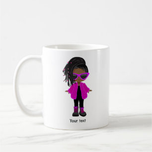 Black Girl Coffee Mug