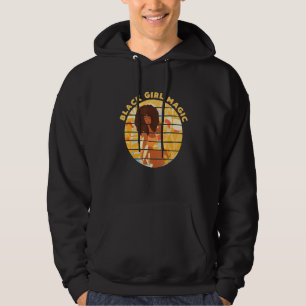 Black Girl Magic   Afro Diva   Melanin Queen Hoodie