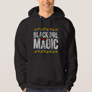 Black Girl Magic BLM Melanin Black Lives Matter Ju Hoodie