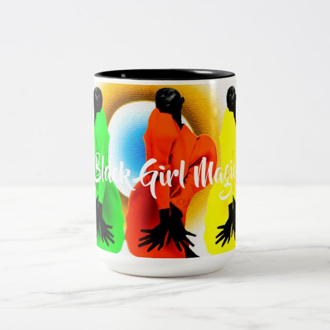 Black Girl Magic Coffee Mug (Center)