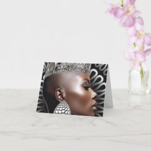 Black Girl Magic Empowerment Greeting Card