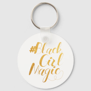 Black Girl Magic Key Ring