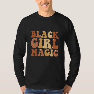 Black Girl Magic Melanin Queen Black History Month T-Shirt