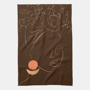 Black Girl Magic Tea Towel