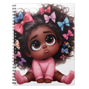 Black girl melanin sista african africa princess notebook