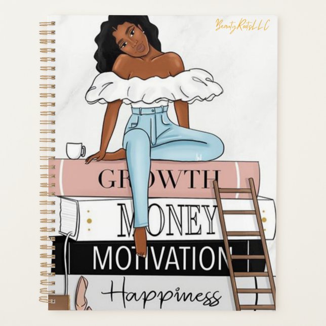 Black Girl Planner (Front)