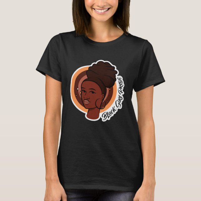 Black Girl Pride T-Shirt (Front)