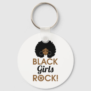 Black Girl Rock Gift Black History Month Key Ring