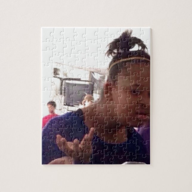 Black girl what meme jigsaw puzzle (Vertical)