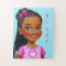 Black Girl With Braids Personalised Jigsaw Puzzle