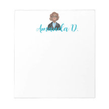 Black Girl with Glasses Personalised