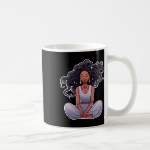 Black Girl Yoga  Coffee Mug