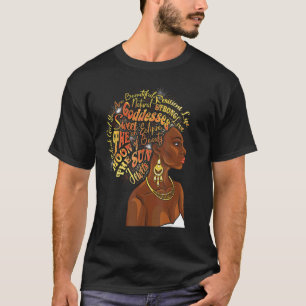 Black Girl You Are Beautiful African Afrocentric Q T-Shirt