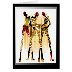 Black Girls Magic • Afrocentric Empowerment Greeti