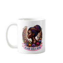 Black Girls Read Logo Mug | Book Lover Coffee Cup