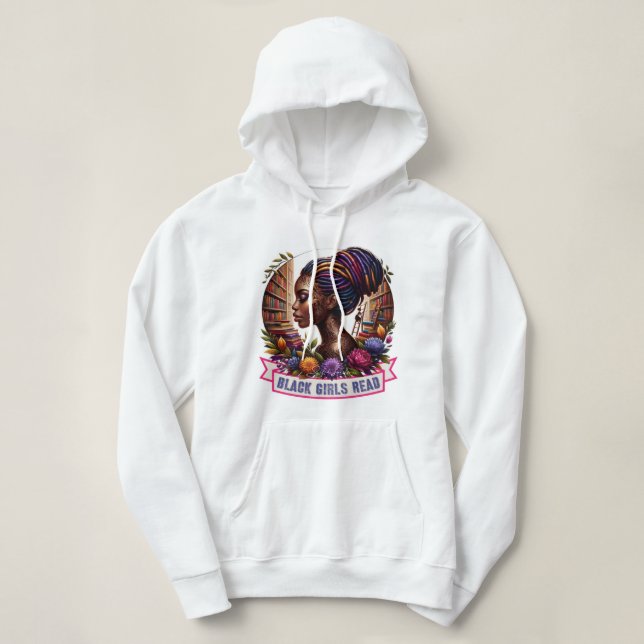 Black Girls Read Women’s Hoodie (Design Front)