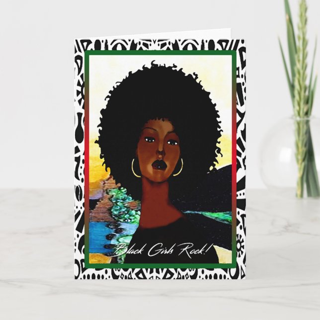 Black Girls Rock! Card (Front)