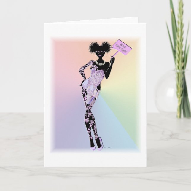 Black Girls Rock Card (Front)