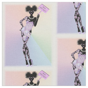 Black Girls Rock! Fabric