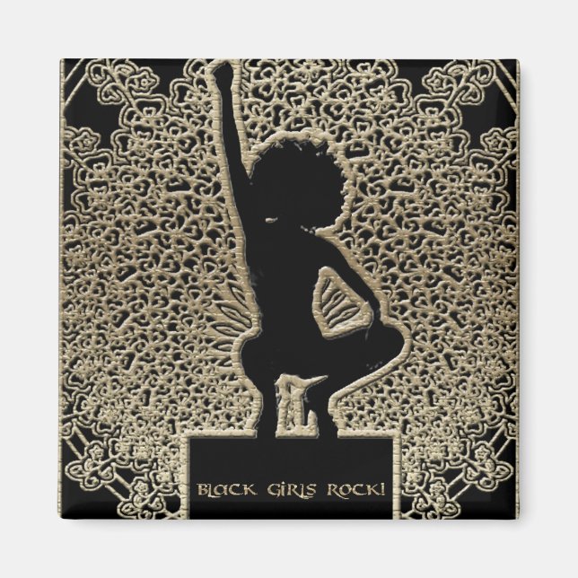 Black Girls Rock! Magnet (Front)