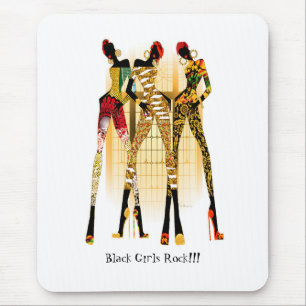Black Girls Rock Mouse Mat
