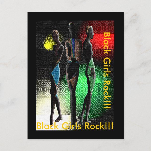 Black Girls Rock! Postcard (Front)
