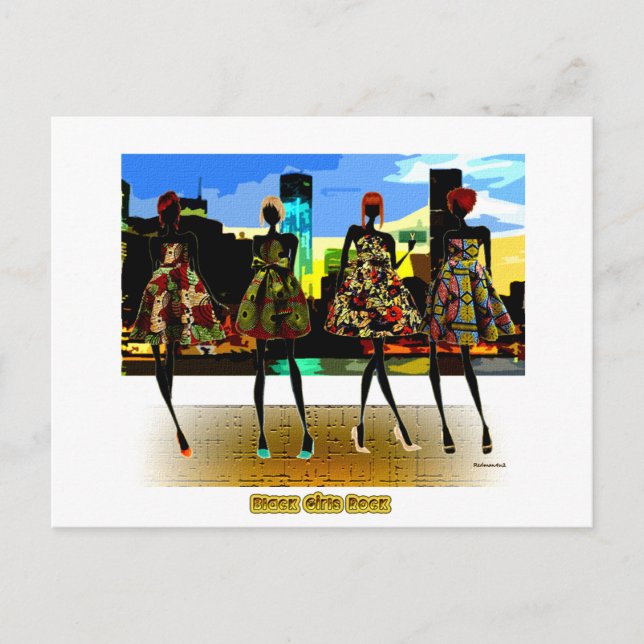 Black Girls Rock! Postcard (Front)