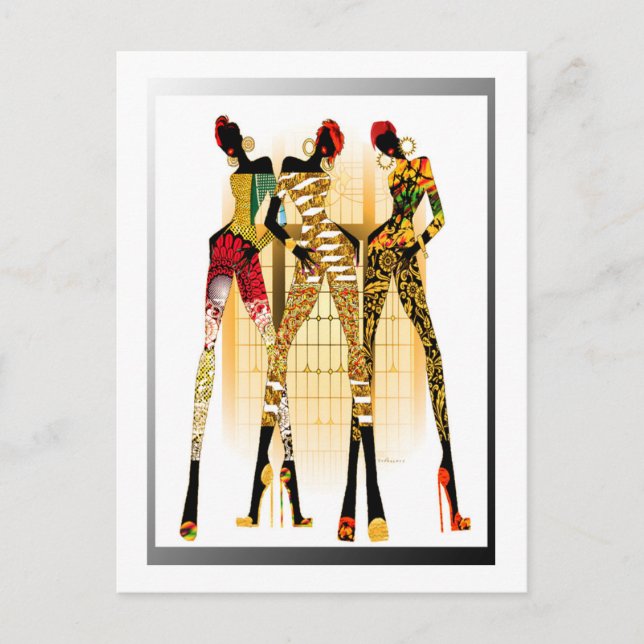 Black Girls Rock Postcard (Front)