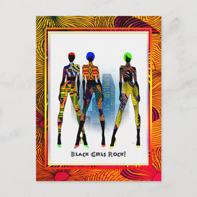 Black Girls Rock! Postcard (Front)