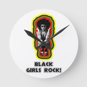Black Girls Rock! Round Clock