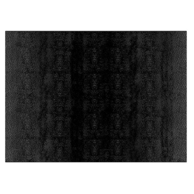 Black Glass Cutting Board (Front)