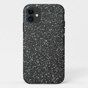 Black Glitter iPhone 11 Case