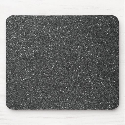 Image of Black Glitter Mouse Mat