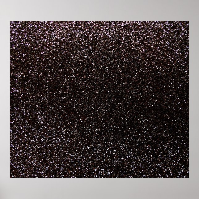 Black glitter poster (Front)