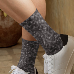 Black Glitter Sequin Glam Sparkle Socks