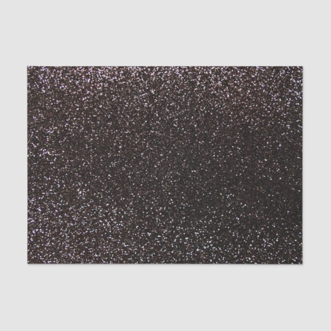 Black glitter tissue paper (Front)