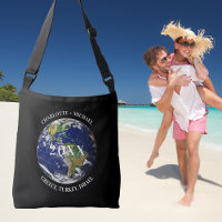 Black globe world map earth cruise names year