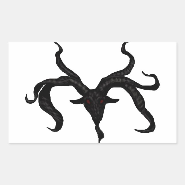 Black Goat Demon sticker (Front)
