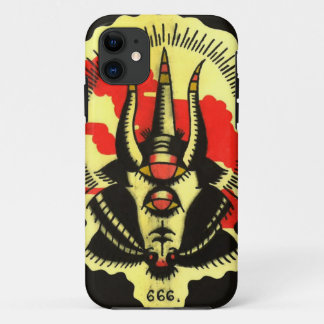 Black Goat Phone Number of the Beast iPhone 11 Case