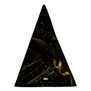 Black Gold (12) Party Hat